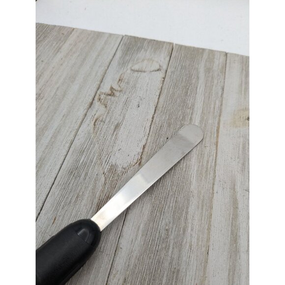 Pampered Chef Stainless Grapefruit Knife Avocado Fruit Black Handle - Picture 2 of 8